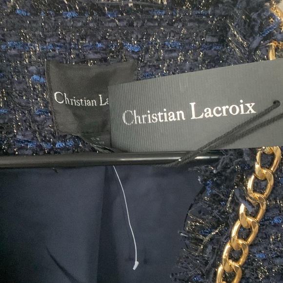 NWT Christian lacroix cropped blazer - Picture 3 of 4